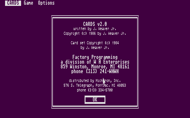 Cards — sstitle (WOR)