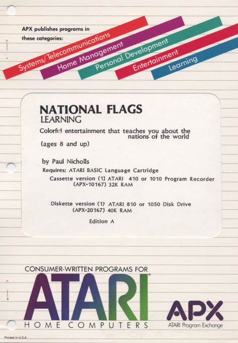 National Flags box art