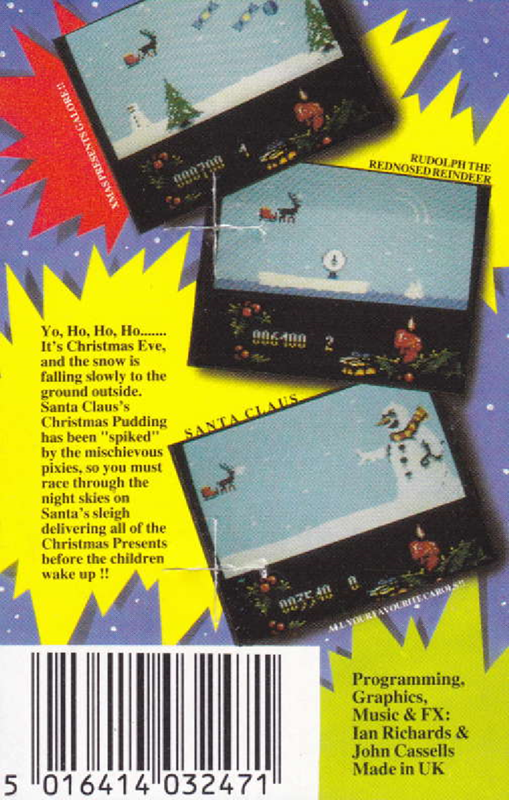 Santa's Xmas Caper — box-2D-back (EU)