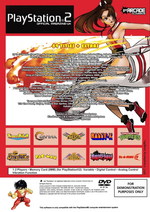 89 Arcade Classics — box-2D-back (US)