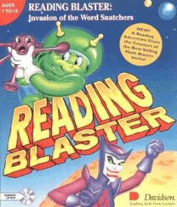 Reading Blaster: Invasion of the Word Snatchers box art