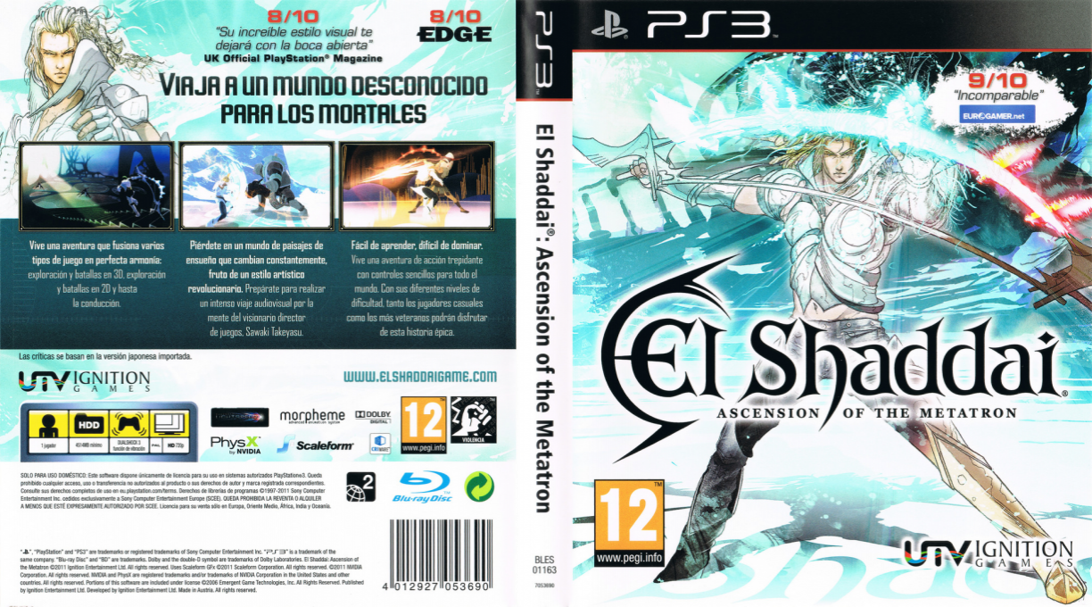 El Shaddai - Ascension of the Metatron — box-texture (SP)