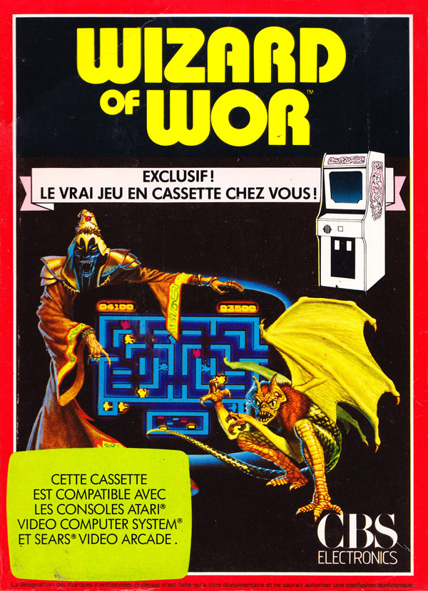 Wizard Of Wor — box-2D (FR)