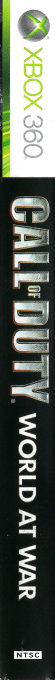 Call of Duty - World at War — box-2D-side (US)