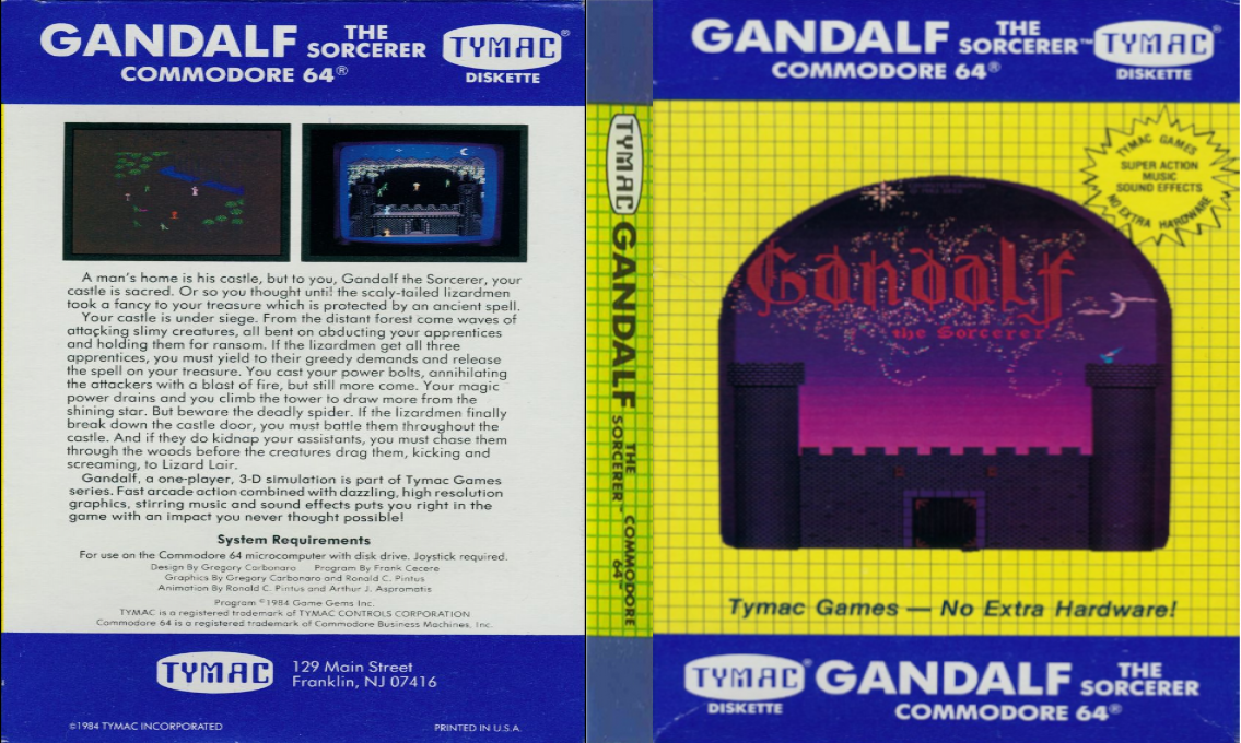 Gandalf the Sorcerer — box-texture (US)