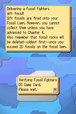 Fossil Fighters - Gift Fossil - Fire — ss (US)