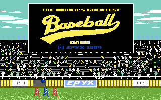 World's Greatest Baseball Game, The — sstitle (US)
