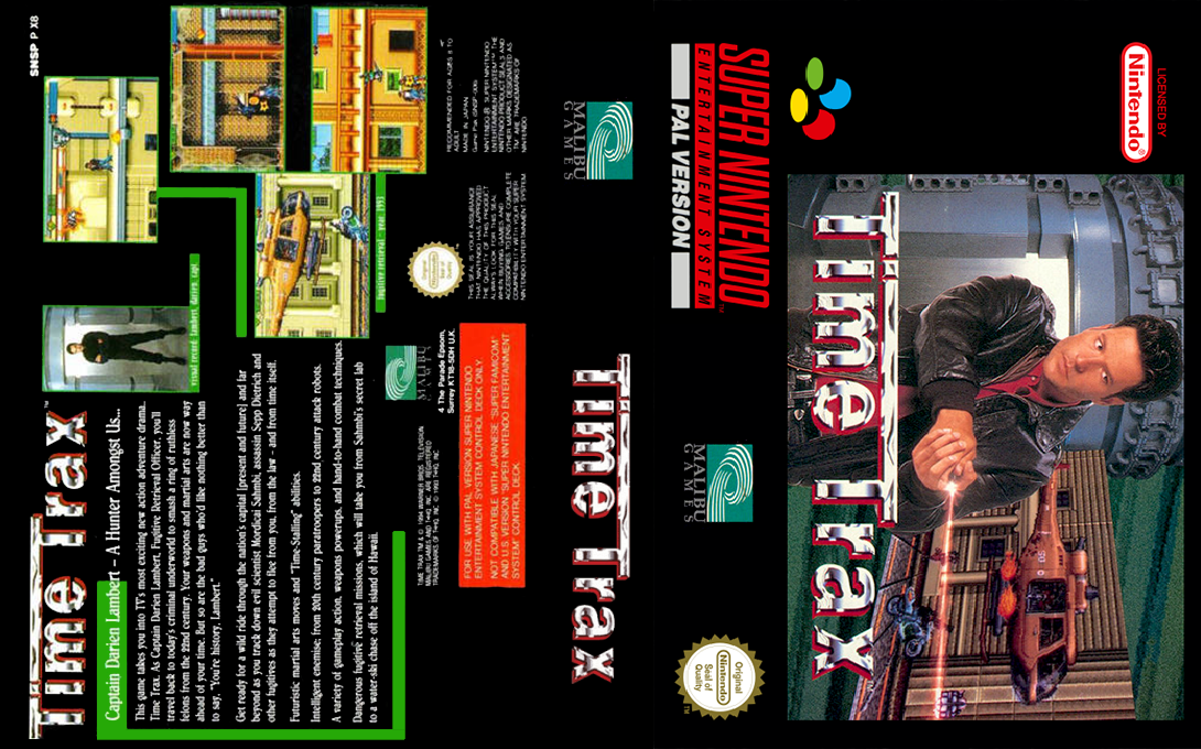 Time Trax — box-texture (EU)