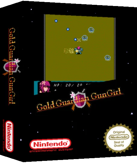 Gold Guardian Gun Girl — box-3D (SS)