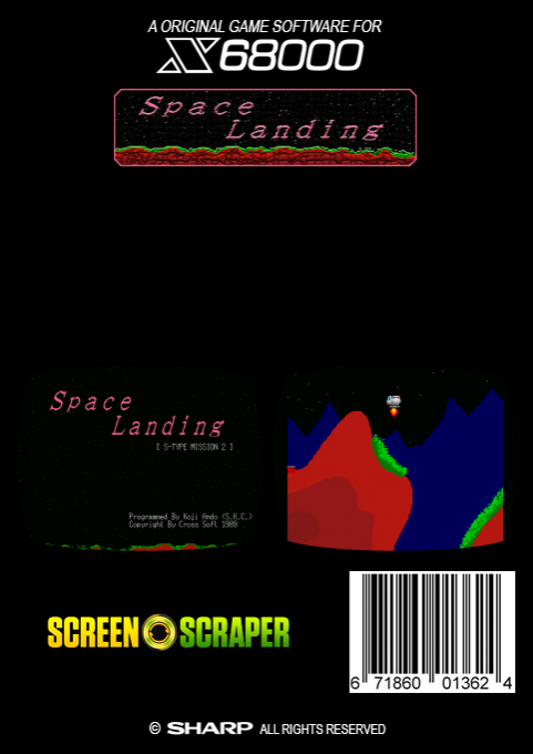 Space Landing S-type Mission 2 — box-2D-back (SS)