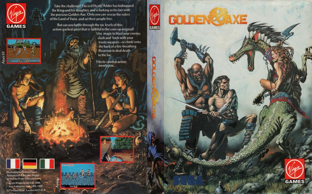 Golden Axe — box-texture (EU)