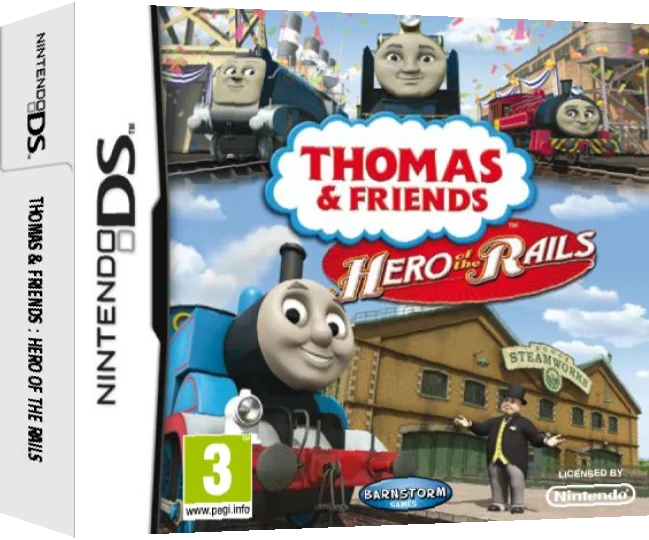 Thomas & Friends - Hero of the Rails — box-3D (EU)