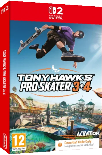 Tony Hawk's Pro Skater 3+4 — box-3D (EU)