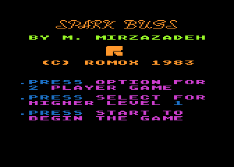 Spark Bugs — sstitle (WOR)