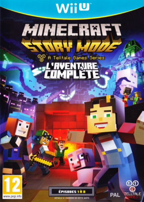Minecraft - Story Mode - A Telltale Games Series - The Complete Adventure — box-2D (FR)