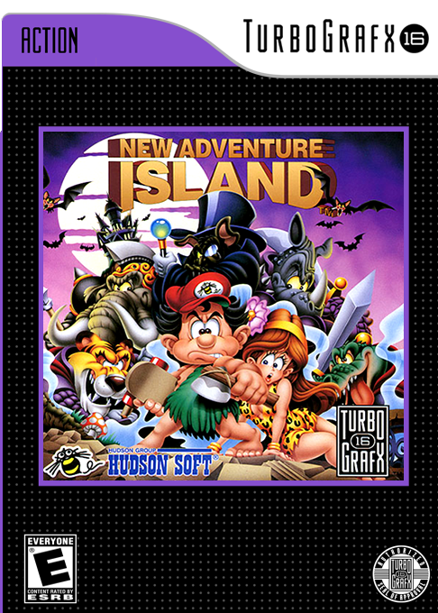 New Adventure Island box art