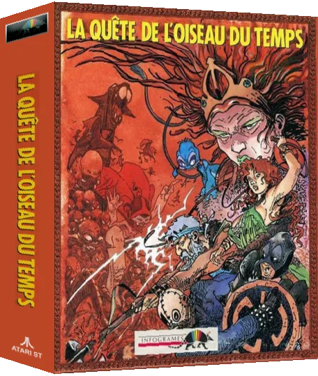 Quest For The Time-Bird, The — box-3D (EU)