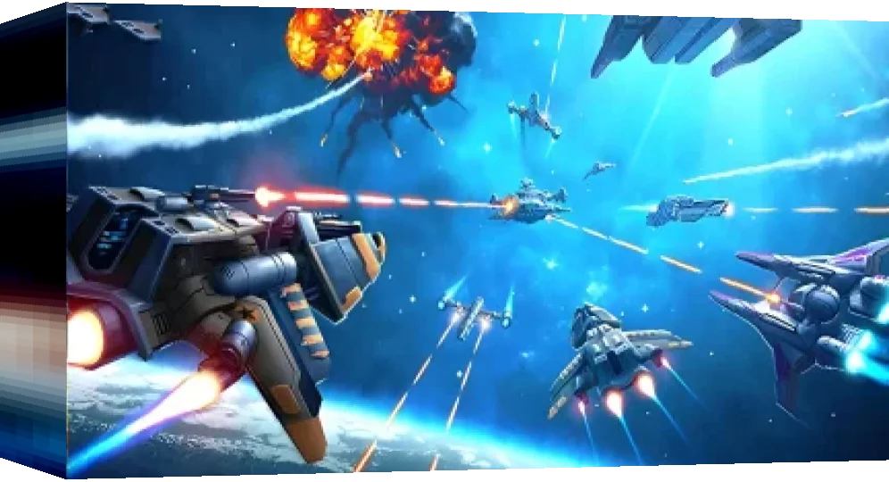 Galagi Shooter — box-3D (WOR)