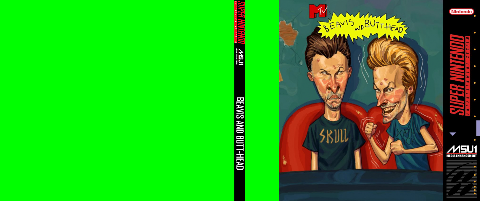 Beavis and Butt-Head — box-texture (US)