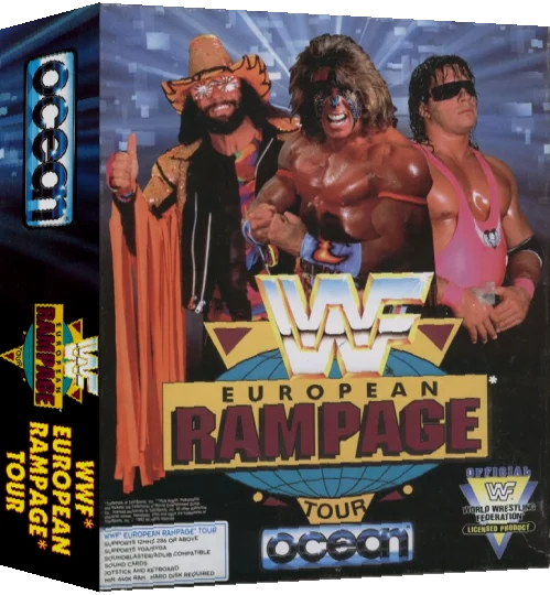 WWF European Rampage Tour — box-3D (EU)