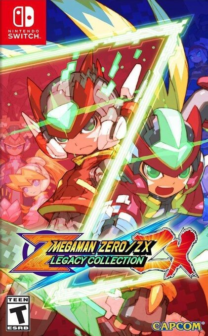 Mega Man Zero-ZX Legacy Collection box art