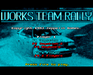 Works Team Rally — sstitle (WOR)