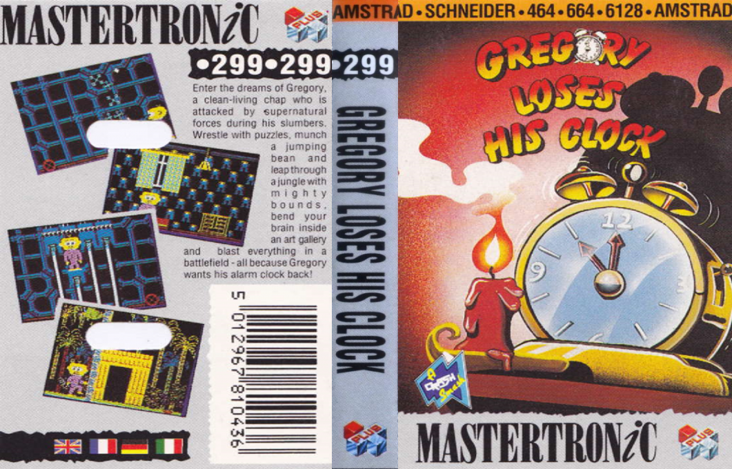 Gregory Loses His Clock — box-texture (EU)