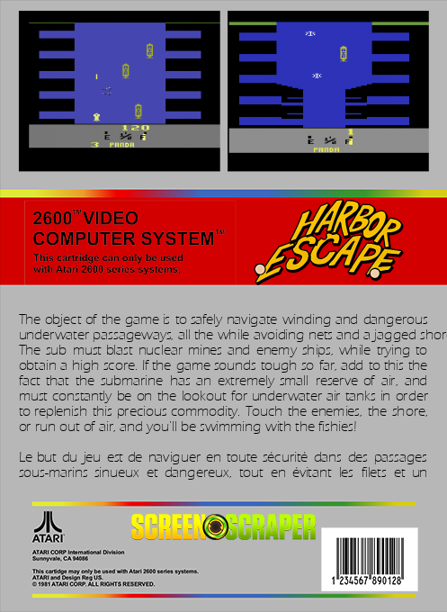 Harbor Escape — box-2D-back (SS)