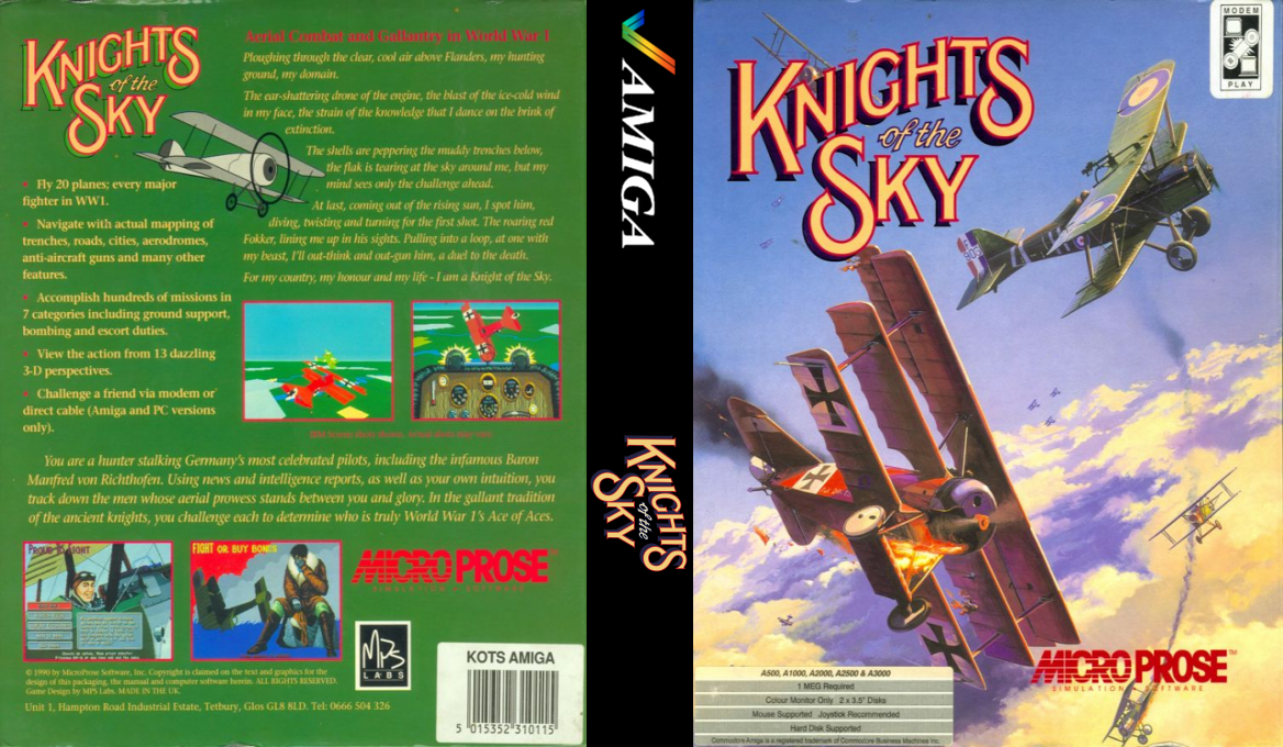 Knights of the Sky — box-texture (EU)