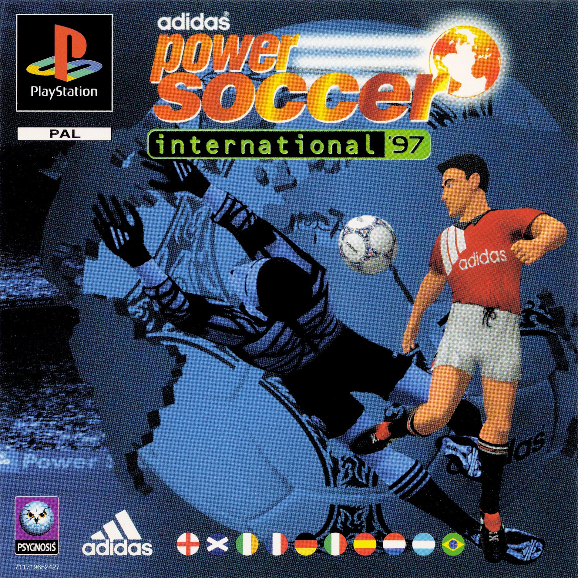 Adidas Power Soccer International '97 — box-scan (EU)