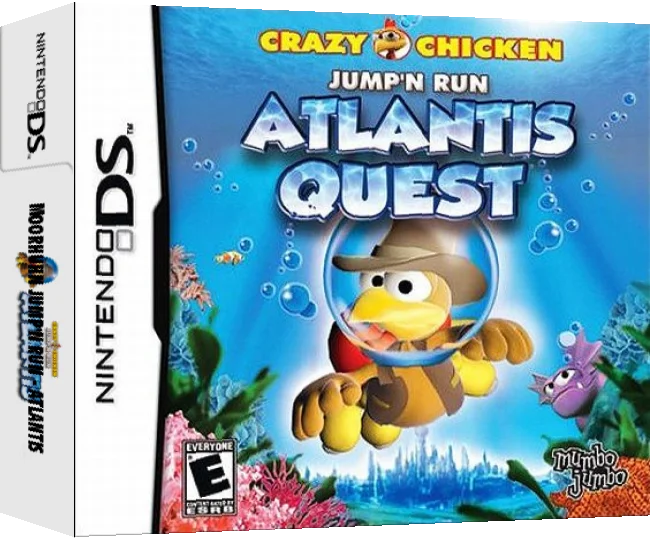 Moorhuhn Jump'n Run - Atlantis — box-3D (US)