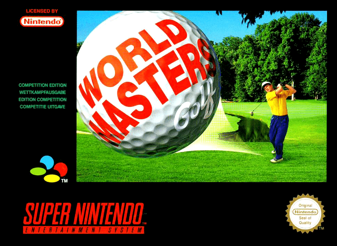 World Masters Golf box art
