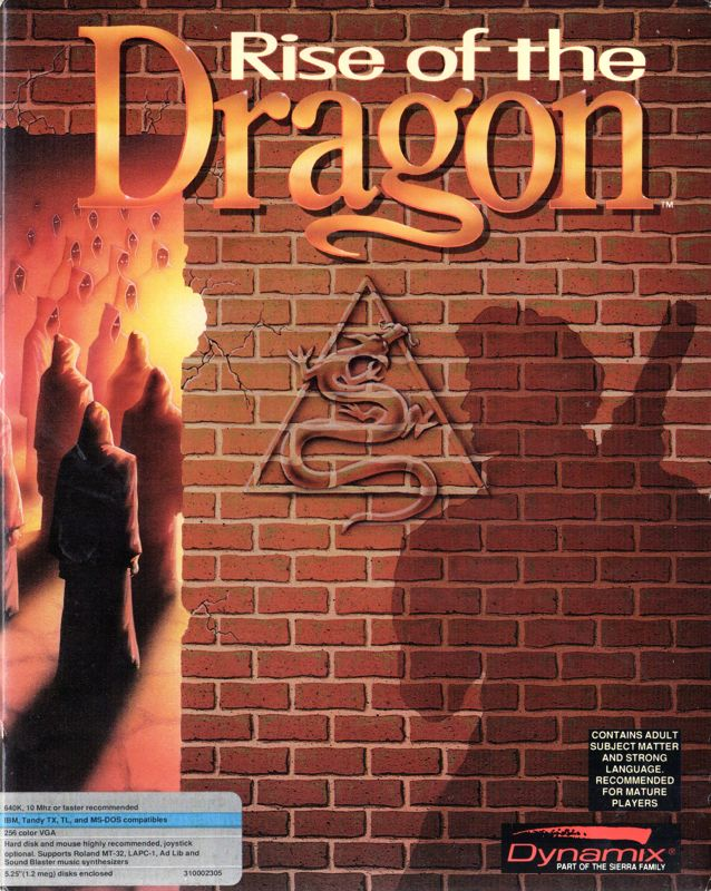 Rise Of The Dragon box art