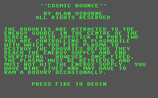 Cosmic Bounce — sstitle (WOR)