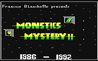Monstics Mystery II — sstitle (WOR)