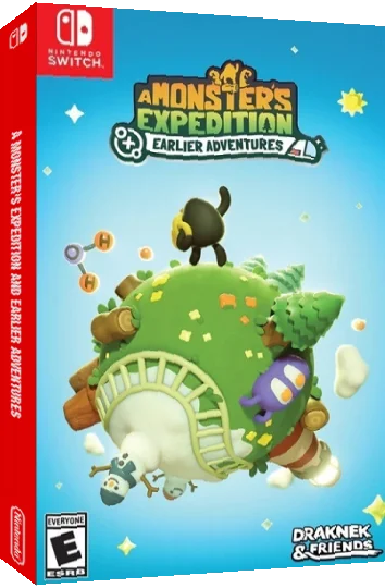 A Monster's Expedition and Earlier Adventures — box-3D (US)