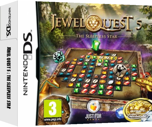 Jewel Quest 5 - The Sleepless Star — box-3D (EU)