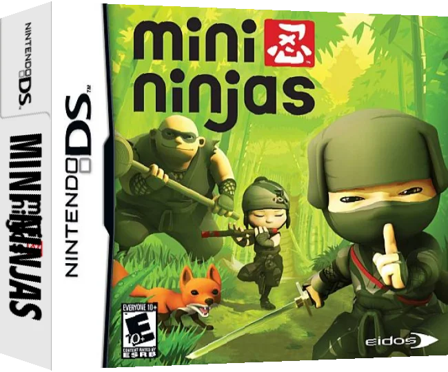 Mini Ninjas — box-3D (US)
