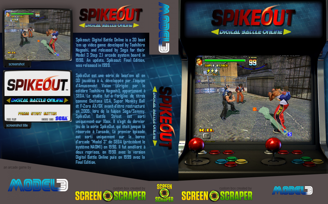 Spikeout: Digital Battle Online — box-texture (SS)