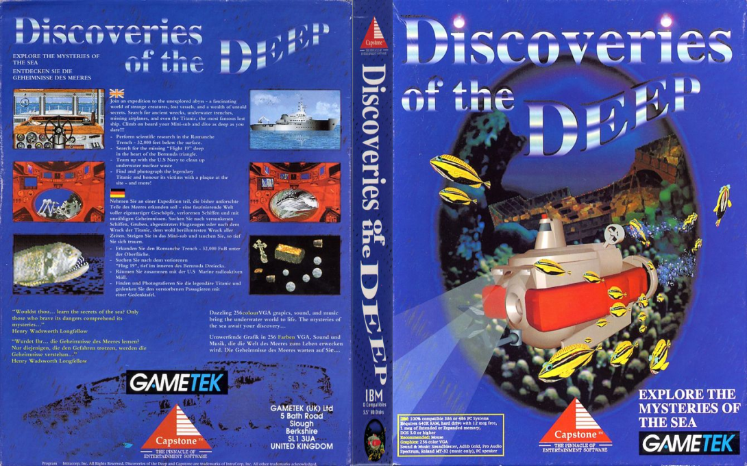 Discoveries Of The Deep — box-texture (EU)