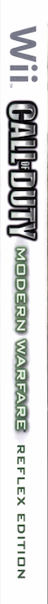 Call of Duty - Modern Warfare - Reflex — box-2D-side (US)