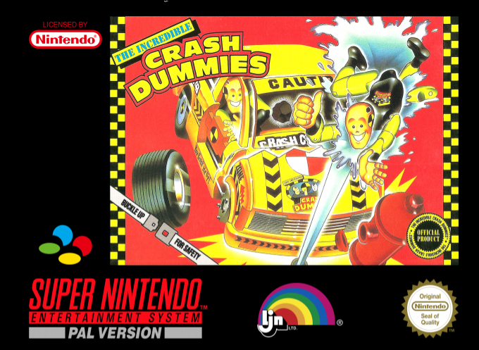 Incredible Crash Dummies, The — box-2D (EU)