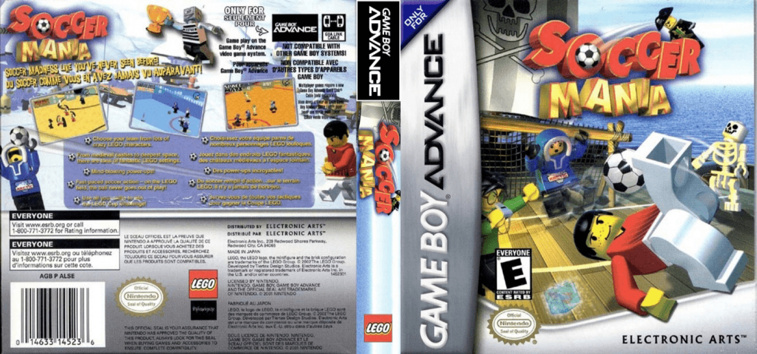 LEGO Football Mania — box-texture (US)