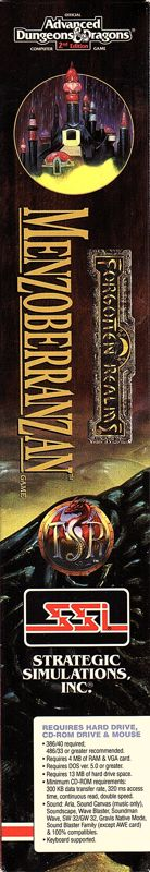 Menzoberranzan — box-2D-side (US)