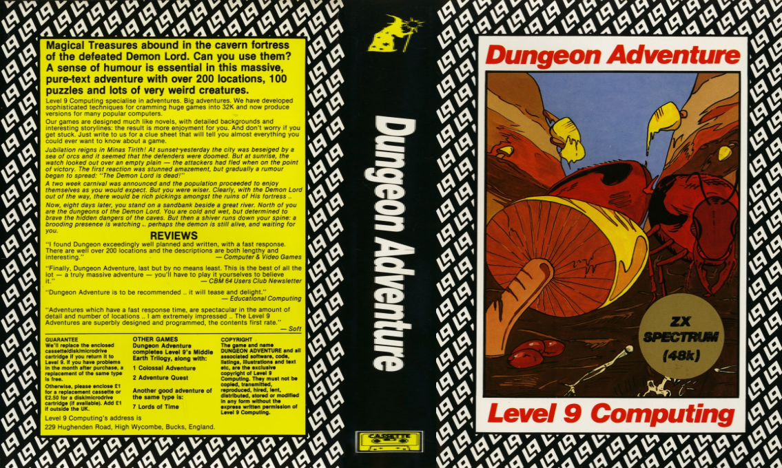 Dungeon Adventure — box-texture (EU)