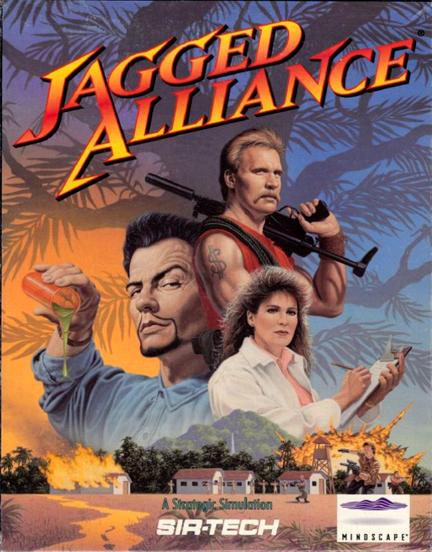 Jagged Alliance — box-2D (EU)