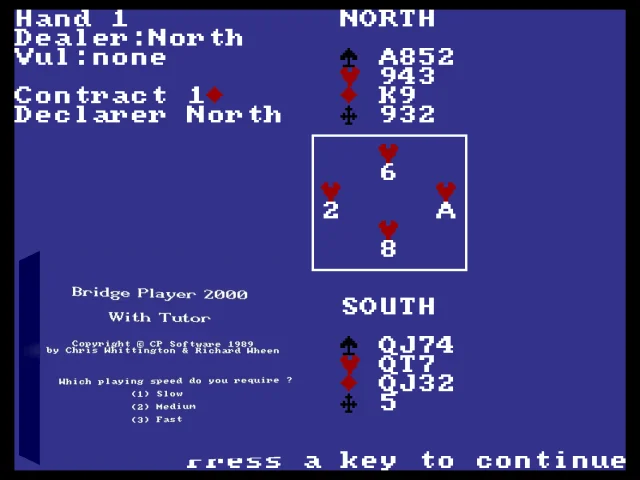 Bridge Player 2000 — mixrbv2 (WOR)