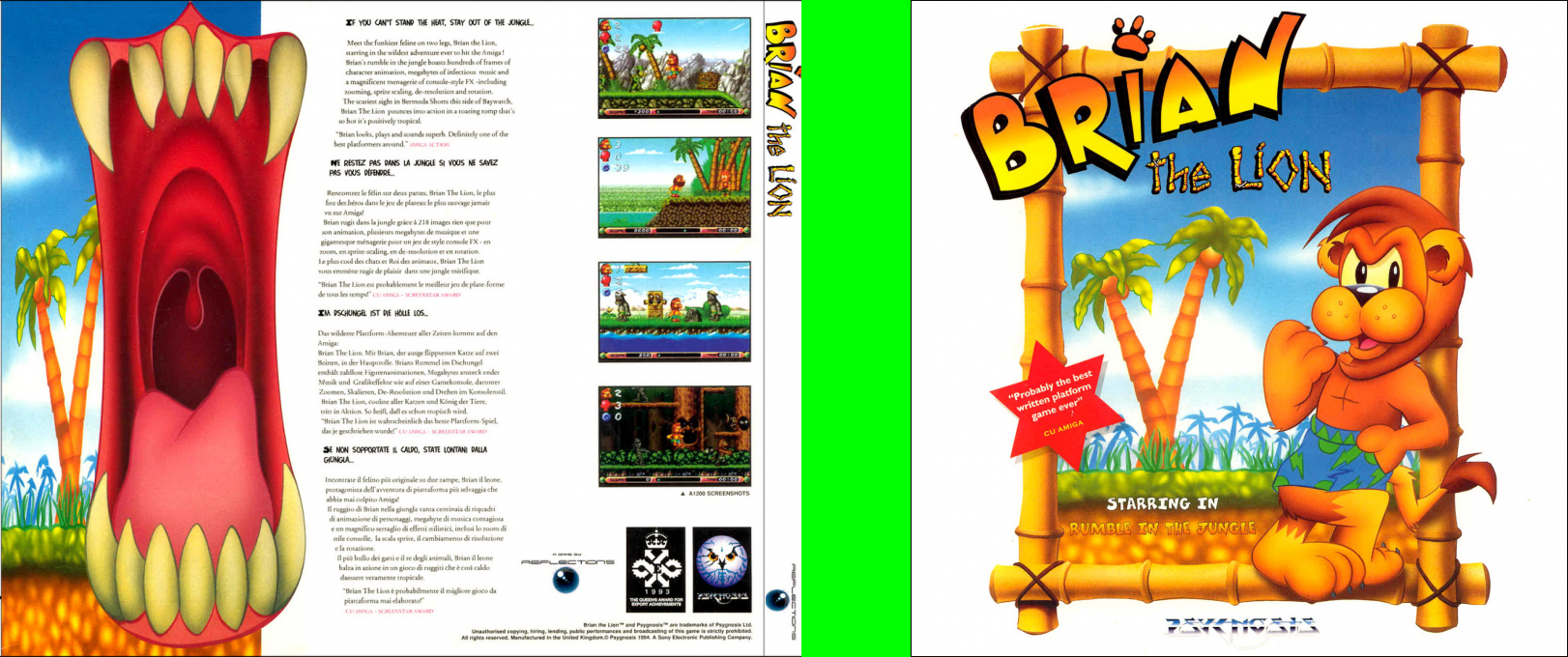 Brian the Lion — box-texture (WOR)