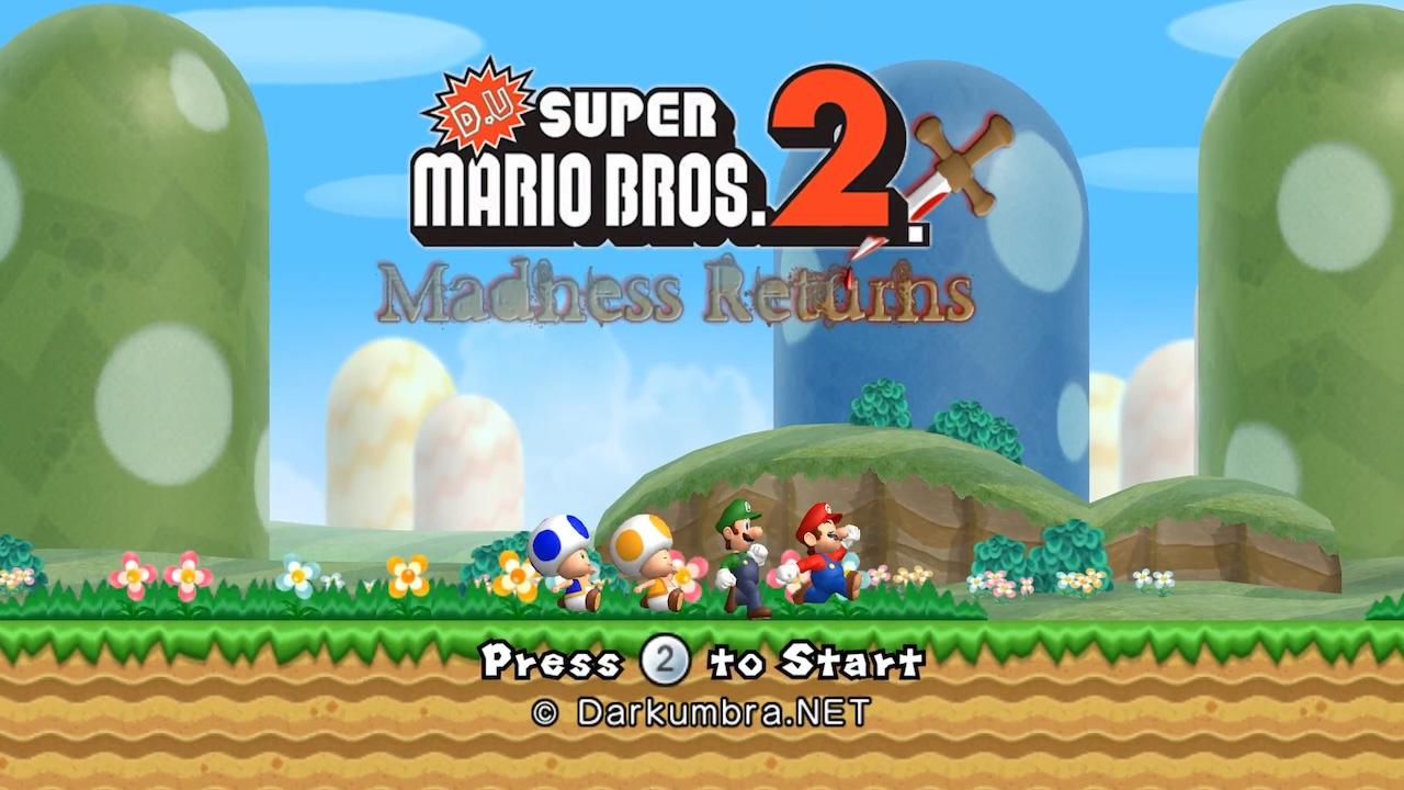 DU Super Mario Bros 2.1 - Madness Returns — sstitle (WOR)