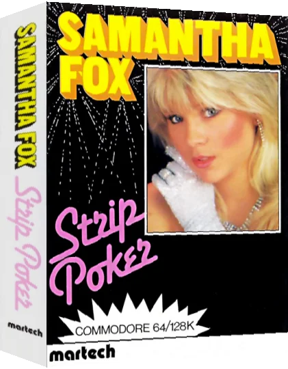 Samantha Fox Strip Poker — box-3D (EU)